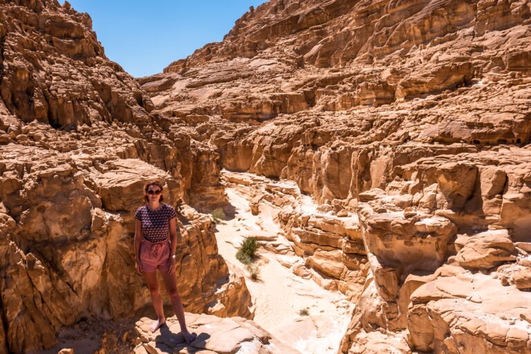 Coloured Canyon in Dahab Egypt